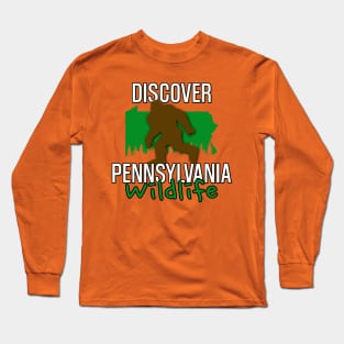 Discover Pennsylvania Wildlife Long Sleeve T-Shirt